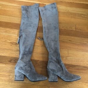 Suede Over the Knee Bootes